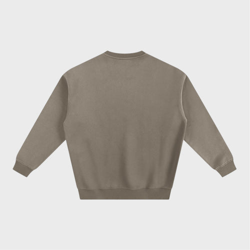 Best in Leisure Crewneck - Gray Coffee - Companion Club