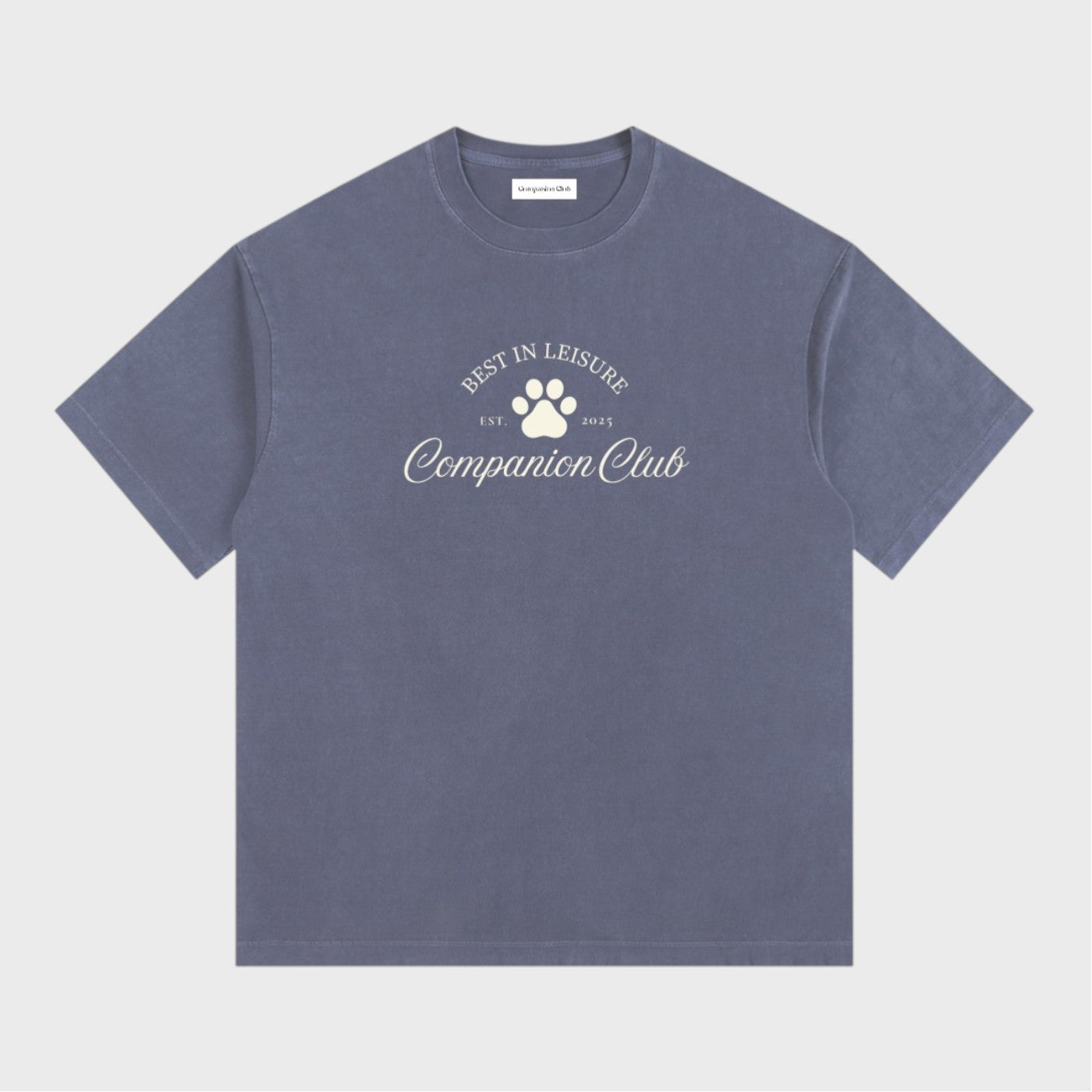 Best In Leisure Heritage Vintage T-Shirt - Navy Blue - Companion Club