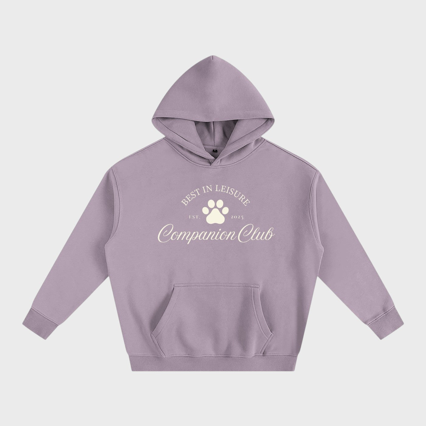 Best in Leisure Hoodie - Dark Purple - Companion Club