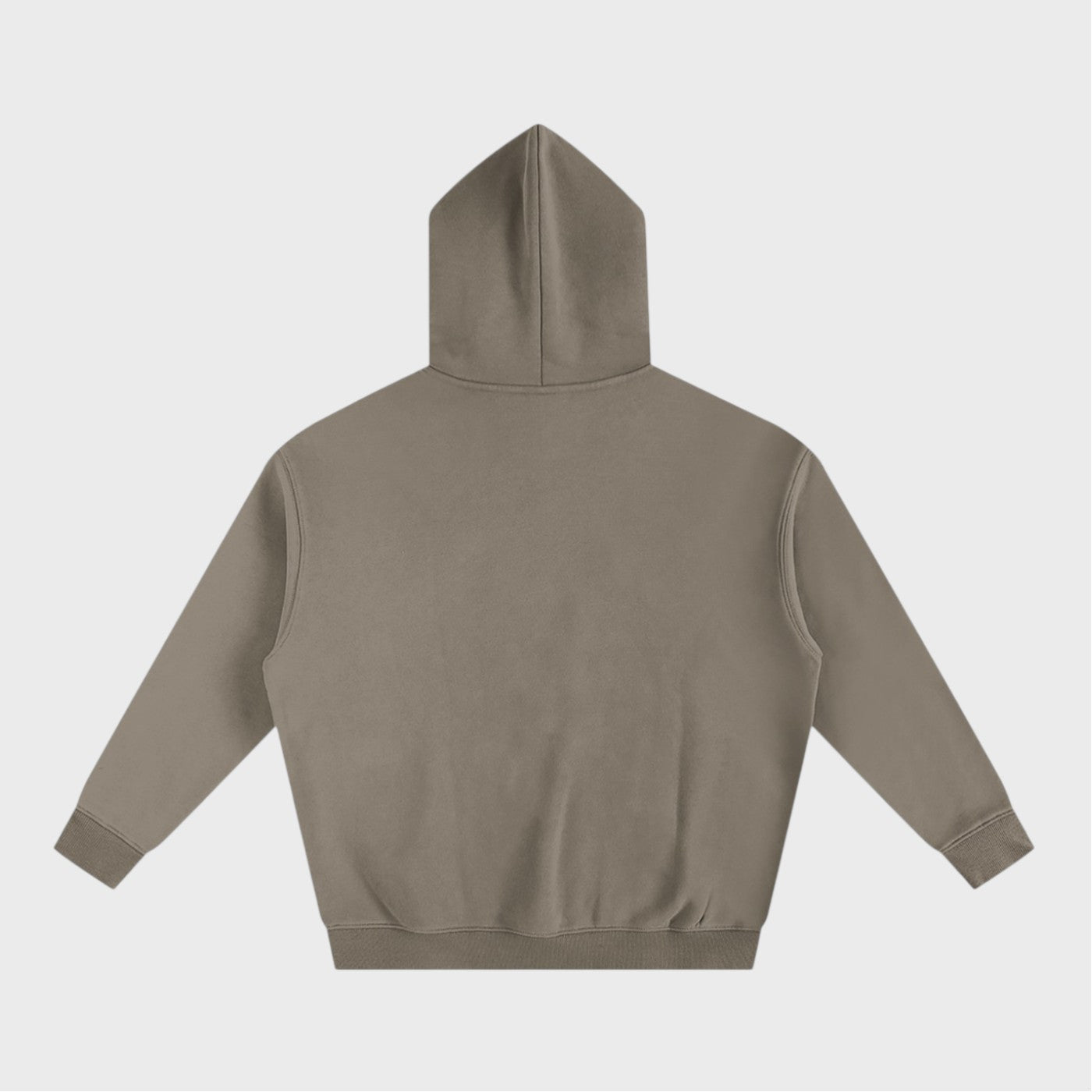 Best In Leisure Heritage Hoodie in gray coffee heavyweight fleece by Companion Club