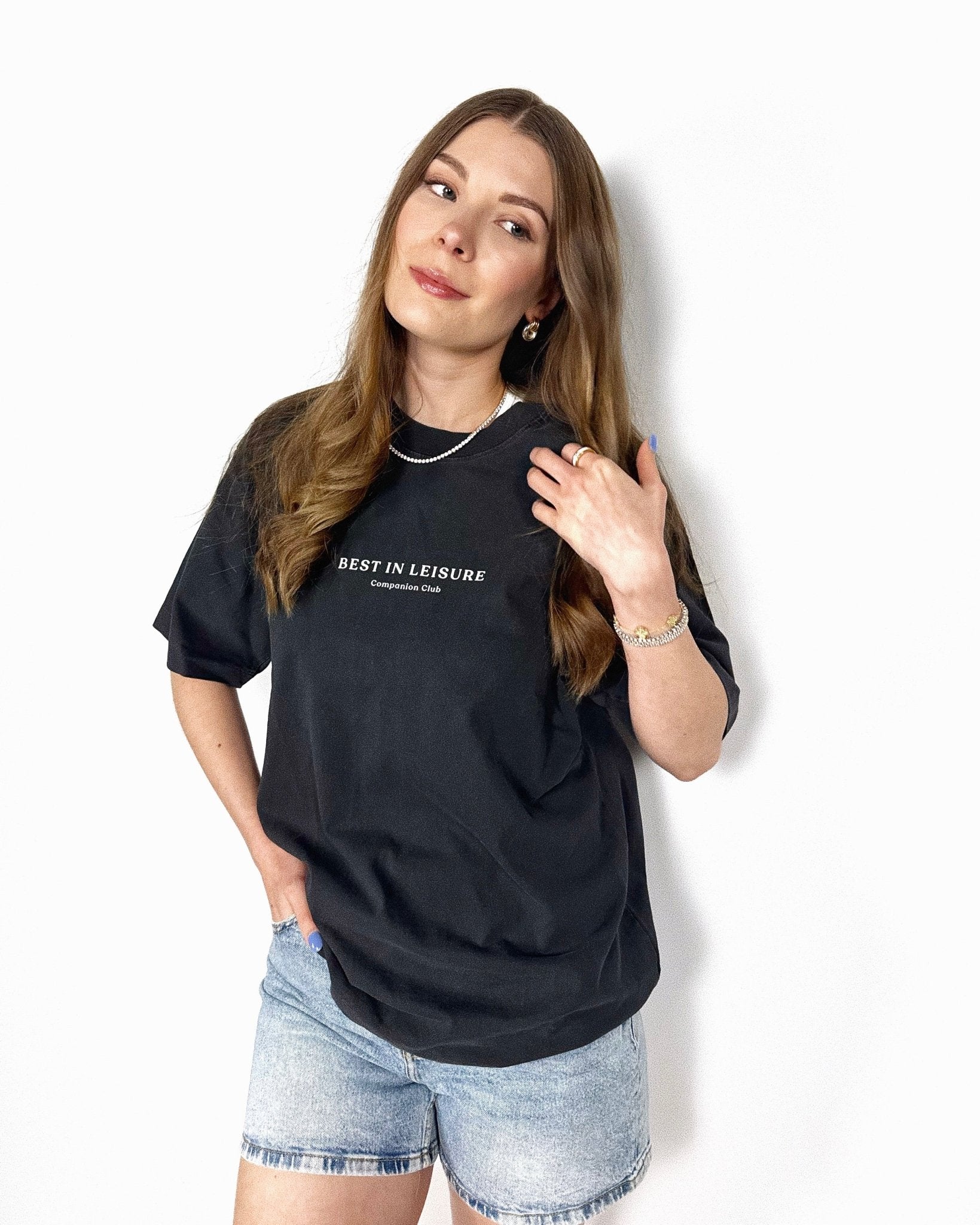 Best In Leisure Vintage T-Shirt - Black - Companion Club