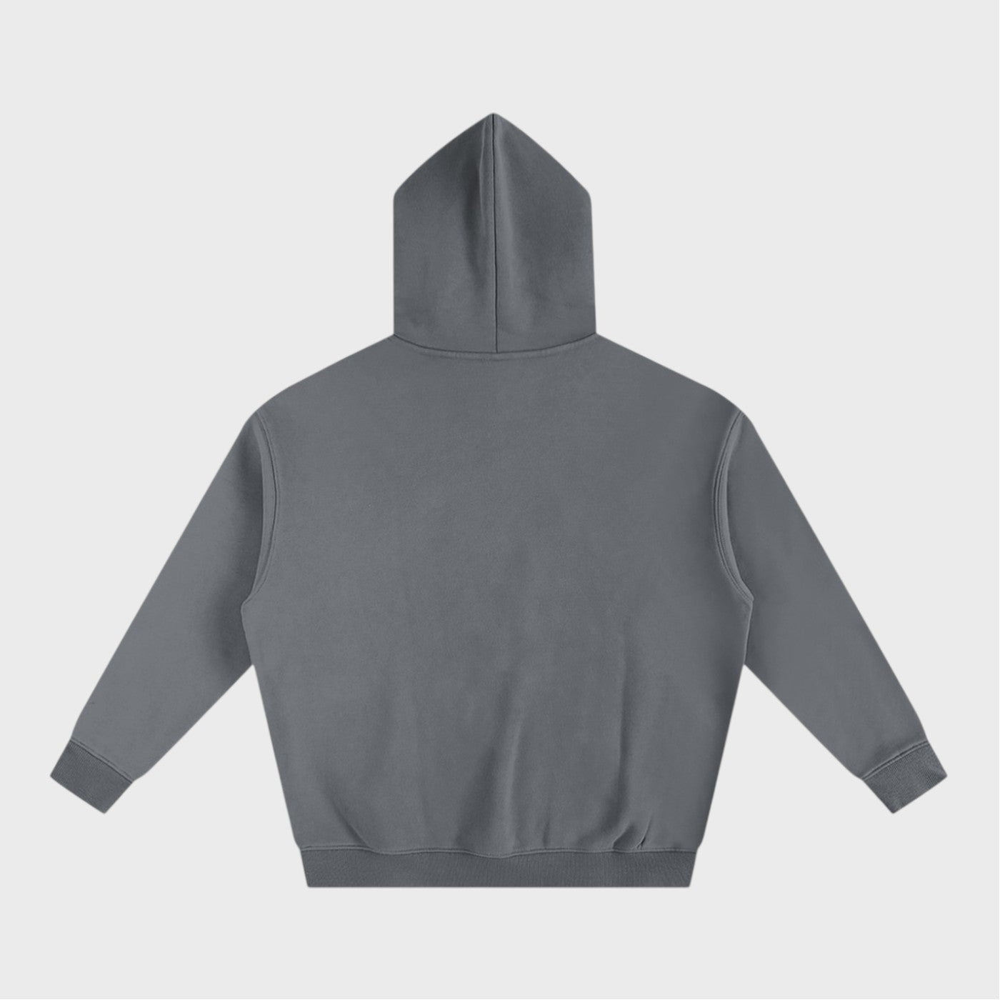 Loyalty Hoodie in gray heavyweight fleece by Companion Club