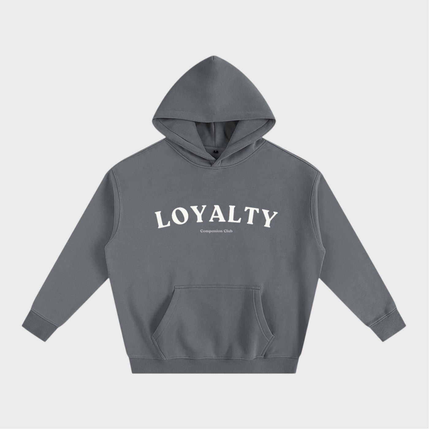 Loyalty Hoodie - Gray - Companion Club