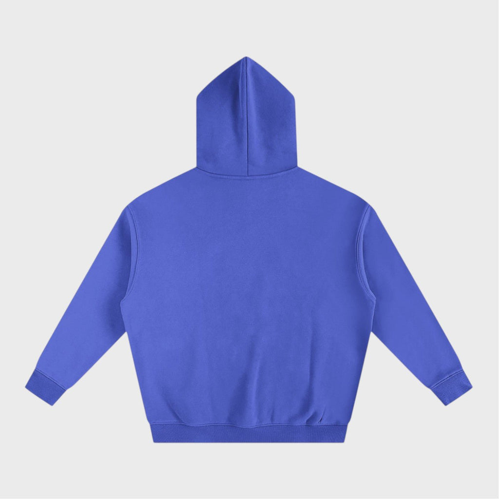 Loyalty Hoodie in klein blue heavyweight fleece by Companion Club