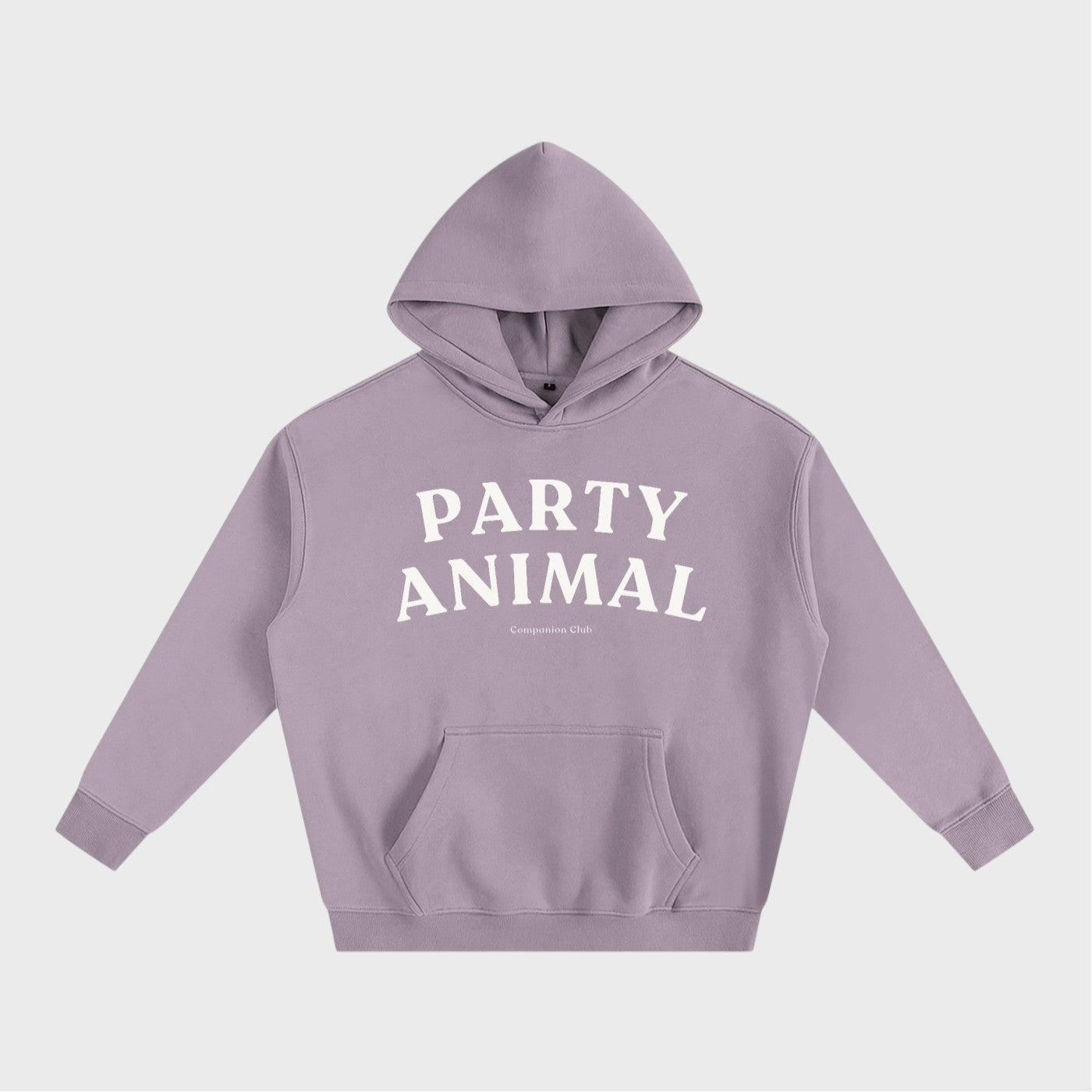 Party Animal Hoodie - Dark Purple - Companion Club